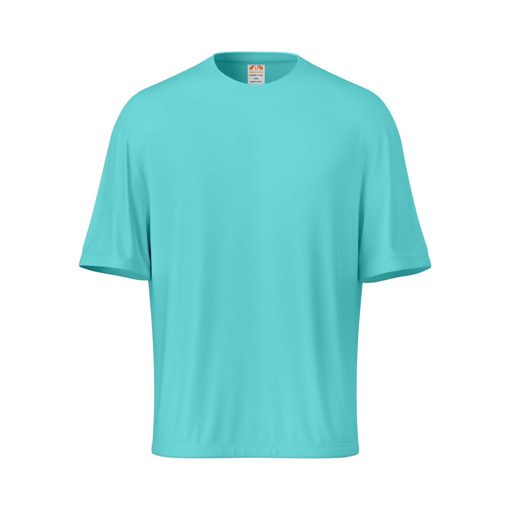 300 GSM Lagoon Blue T-Shirts