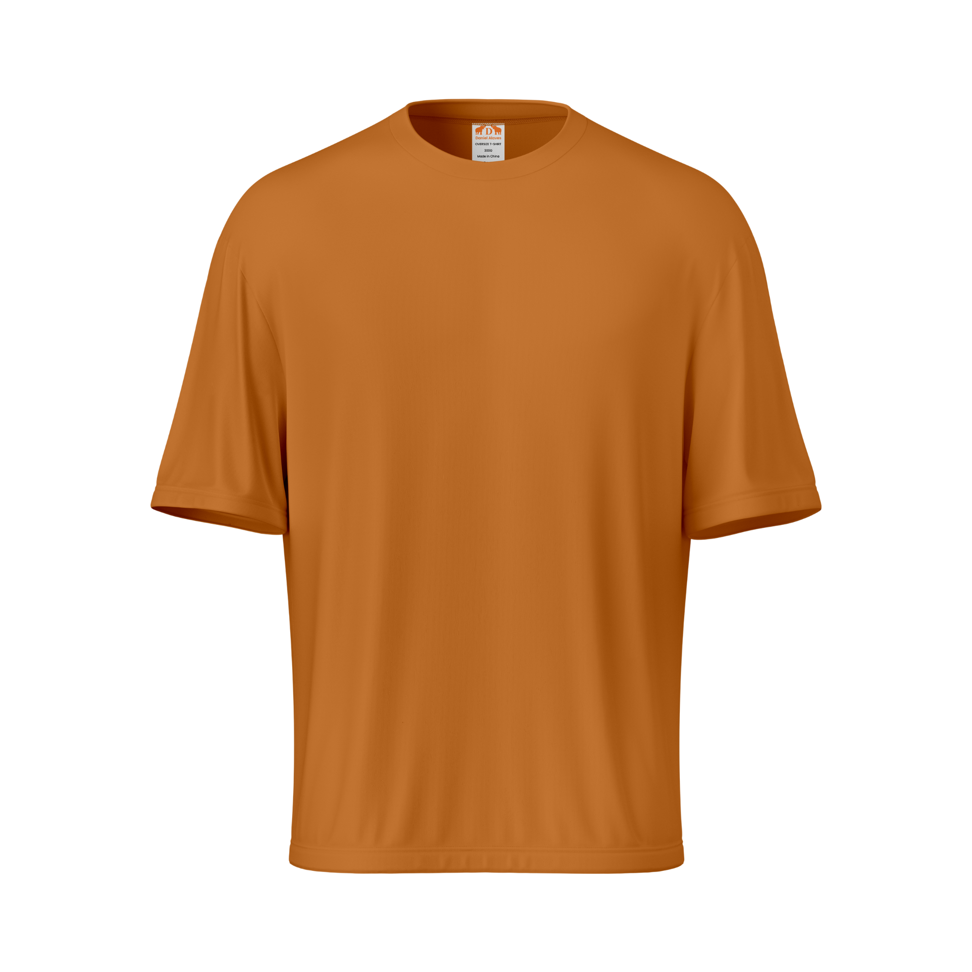 300 GSM Rust Brown T-Shirts