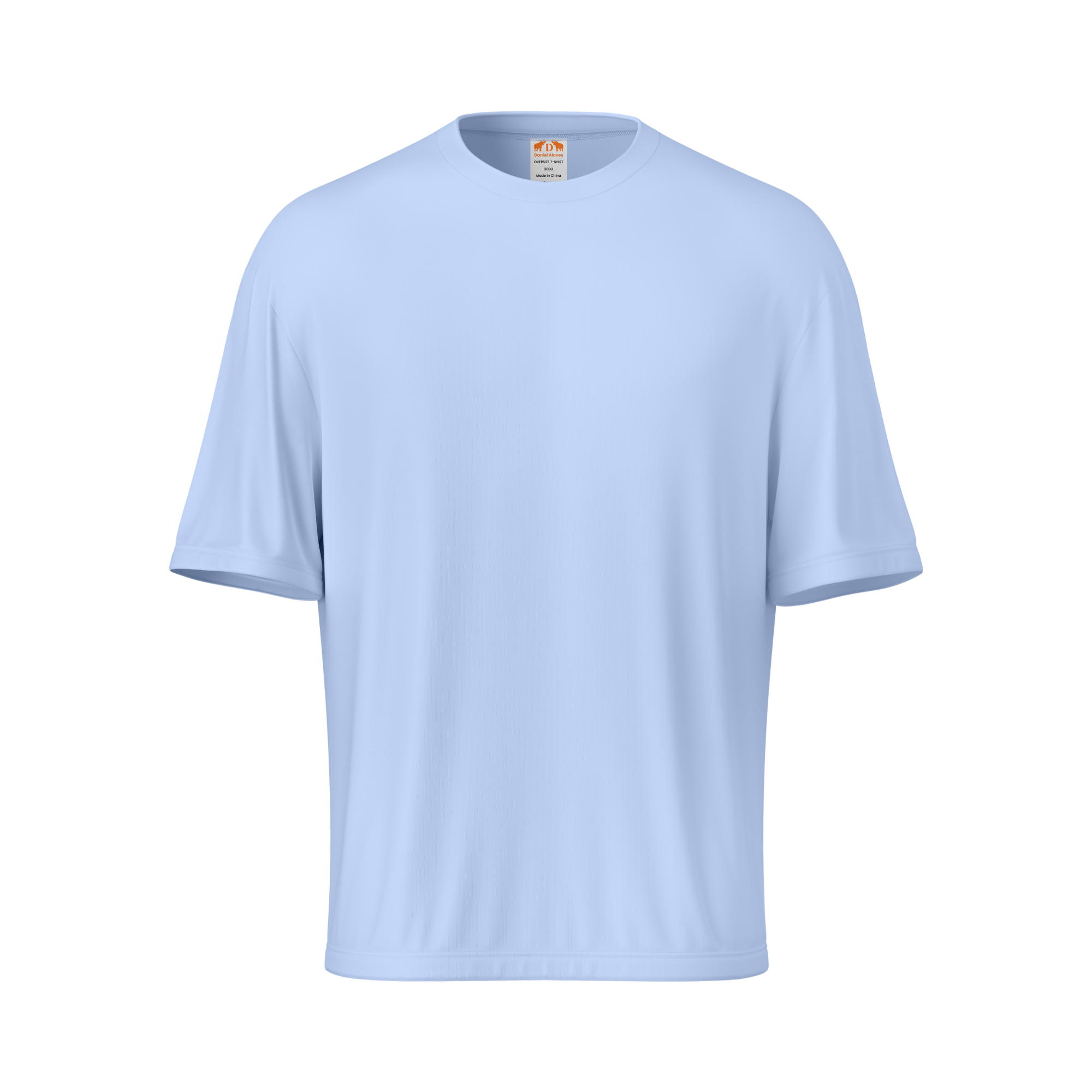 300 GSM Sky Blue T-Shirts