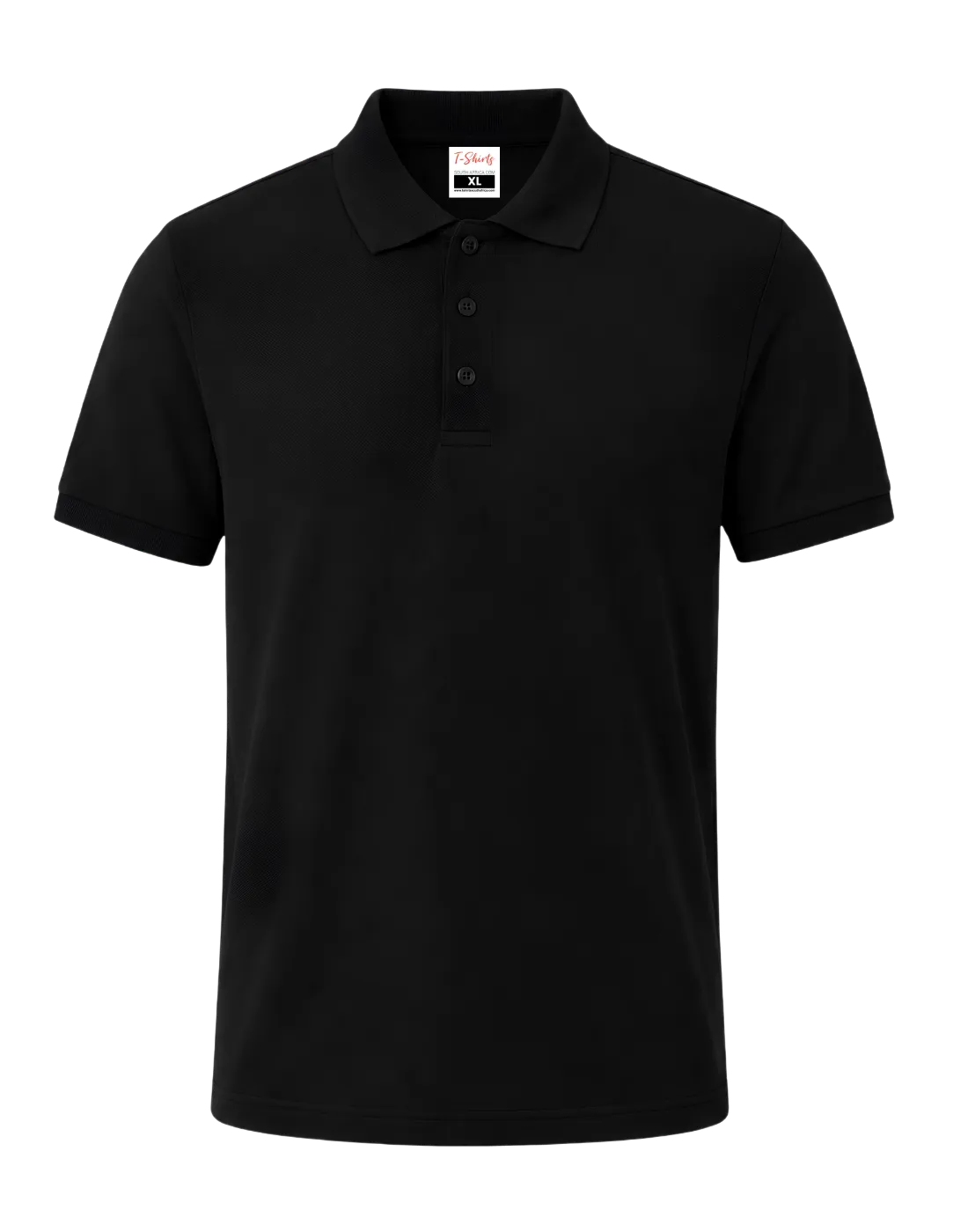 Black Golf Shirts available from T-Shirts Durban