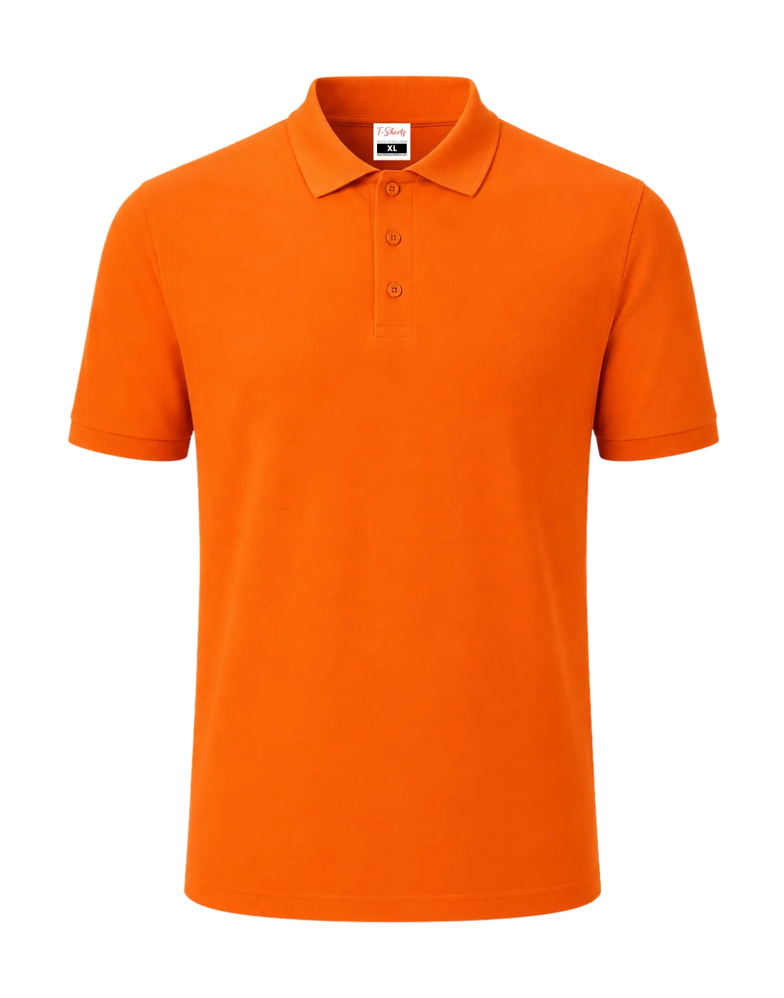 Orange Golf Shirts available from T-Shirts Durban