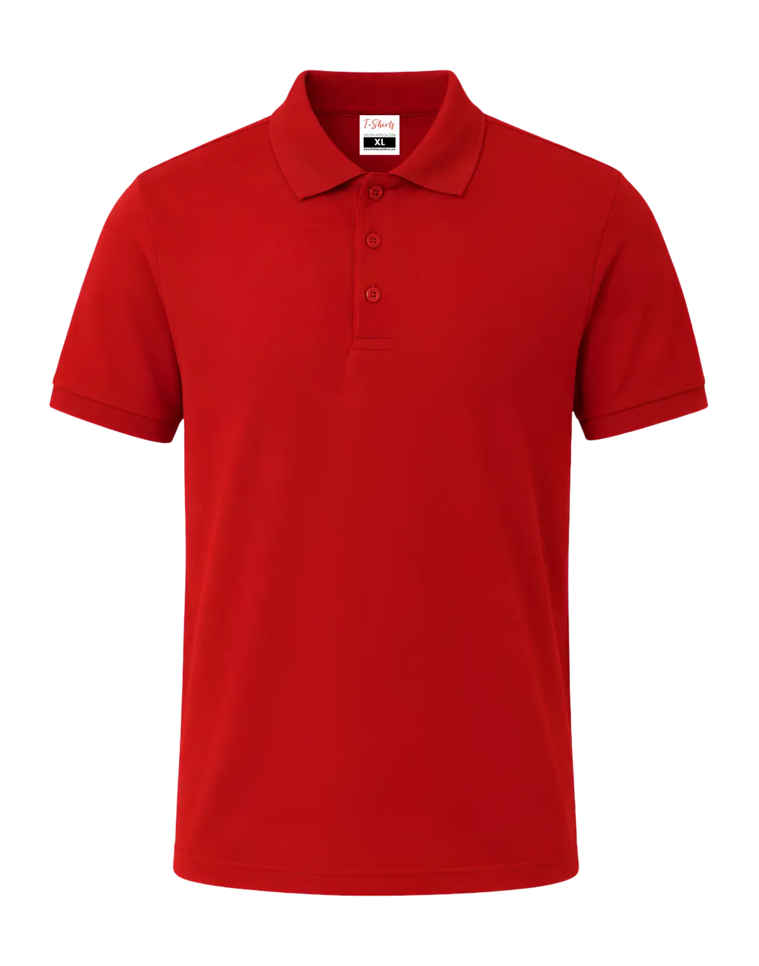 Red Golf Shirts available from T-Shirts Durban