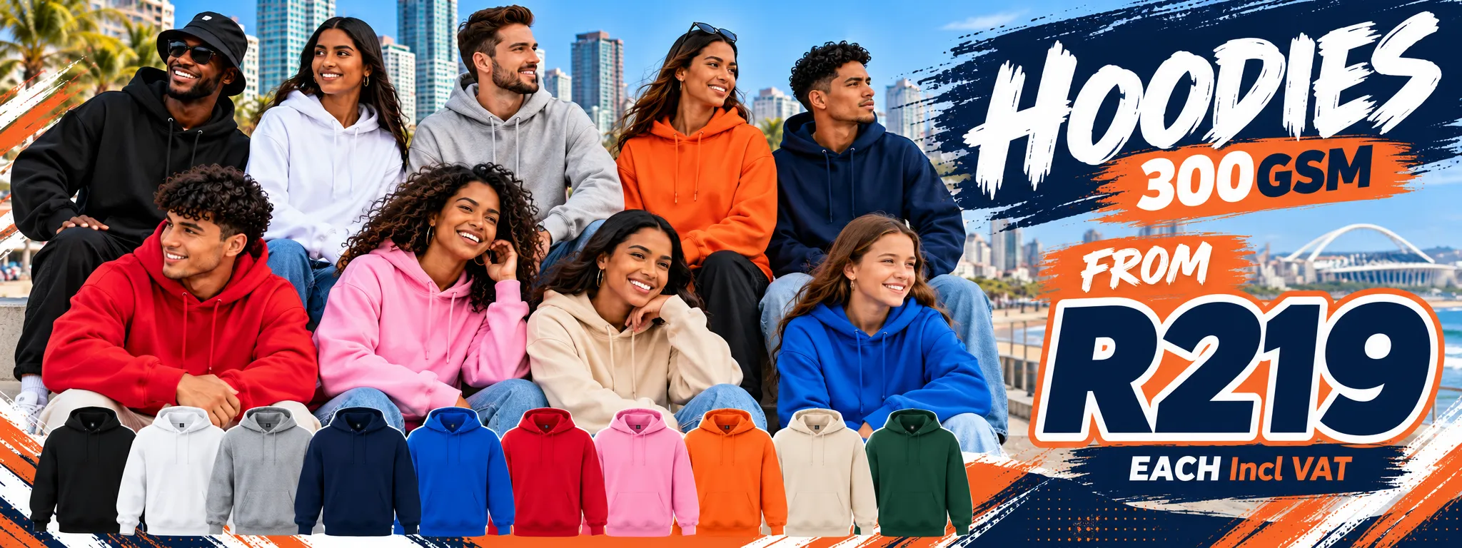 Plain Hoodies Durban